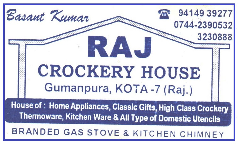 RAJ CROCKERY HOUSE